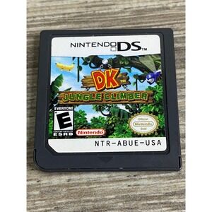 Nintendo DS DK Jungle Climber Game Cartridge NTR-ABUE-USA Authentic Donkey Kong